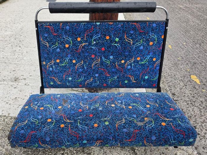 Dublin Bus Bench Seat Leyland Volvo Irish Transport History Sulky Cart