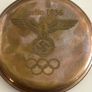 vintage reproduction compass hitler Solid Brass Push Button Compass Antique 3 Inch Nautical With Wooden Box Image 4