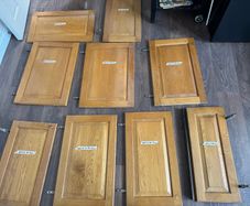 solid wood cabinet doors
