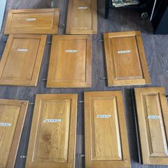 solid wood cabinet doors