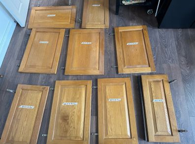 solid wood cabinet doors
