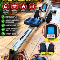 Proteus PMR 3000 Programmable Rowing Machine