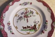 Rare Hanging Side Plate Copeland Spode England Rnning Deer Rin 664845