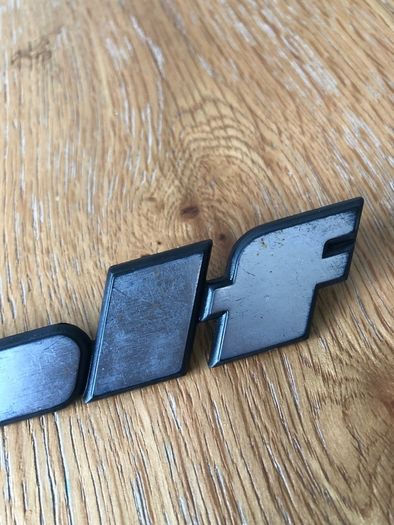 Vw mk2 golf rear badge