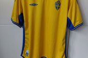 Umbro Sweden original Authentic 2004 home Jersey