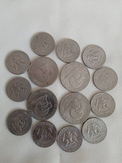 USA dollar coin set
