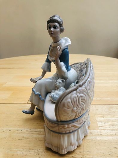 Large Spnish Figurine Group By Tenga