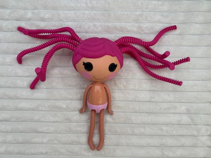 Lalaloopsy Crumbs Sugar Cookie Large approx. 12" Full Size Doll 2009 Silly Hair Used Please see photos