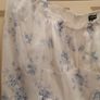 Blue and white floral dress 12 to 14 Image 2
