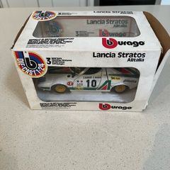 Lancia Stratos Rally Alitalia 1/24 Burago