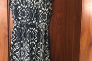 Dress size xs navy/white