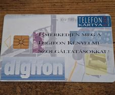 Hungary Phonecard "Digifon", used, 1993, 120 Units - free standard postage