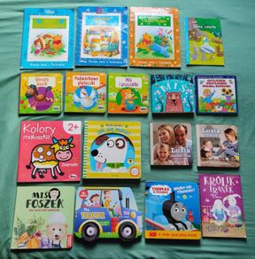 Bundle of 36 books for children in Polish