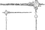 Sumiyaki Stone Hair Pin / Hair Stick