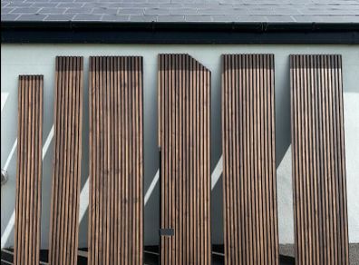 Acoustic Walnut Wall Panels (Various Sizes)