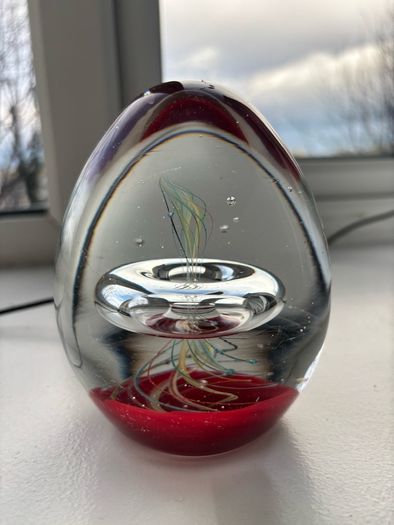 X2 vintage beautiful glass paper weights these sell for up to and over 125 each I'm selling 2 for 100 over 30 years old
