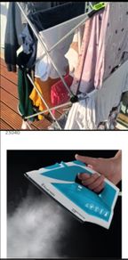 Steam Iron x Clothes Dry Stand