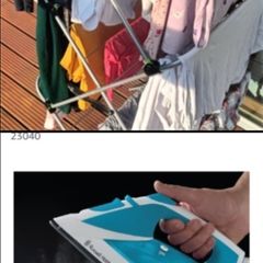 Steam Iron x Clothes Dry Stand