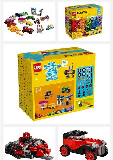 New Unopened Rare Retired Lego Classic Bricks On A Roll (10715)