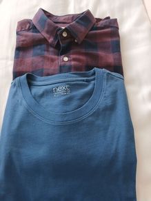 Next  Check Shirt and Teeshirt Size Medium