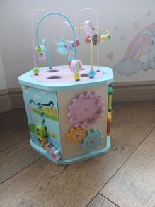 Baby activity cube