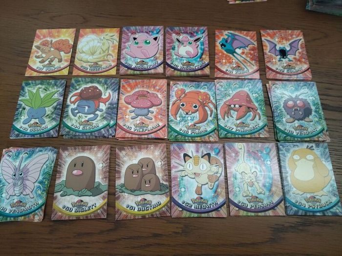 pokem topps blue edition