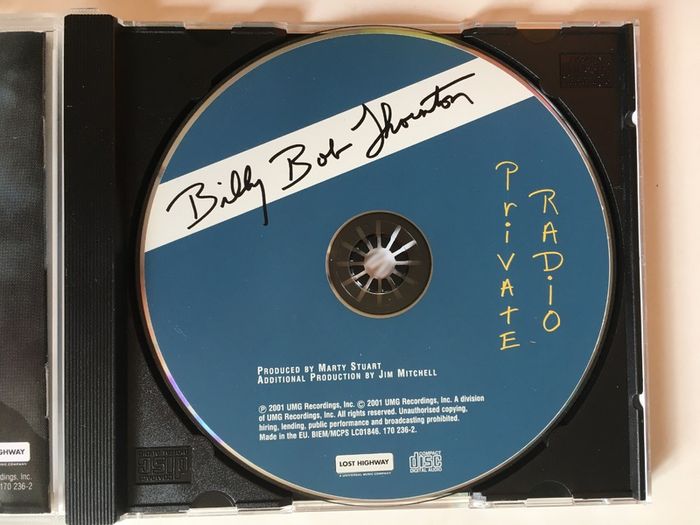 Billy Bob Thornton [2001] Private Radio (CD Album)