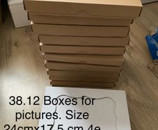 cardboard boxes