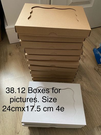 cardboard boxes