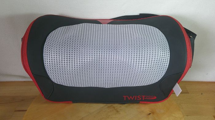 Casada Healthcare Twist2Go Cordless Shiatsu Massage Cushion with Heat & Car Adapter Boxed