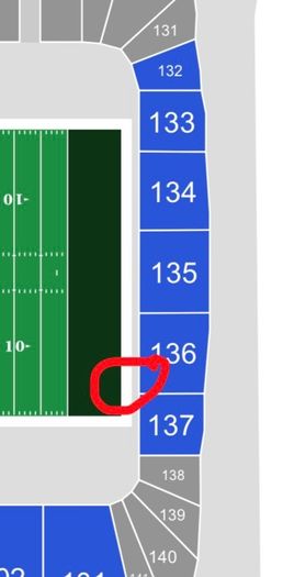 3x Row A - Aer Lingus College Football Classic 2026