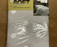 BNIP brushed cotton duvet set RRP 31 euro