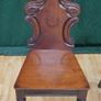 Victorian Mahogany Hall Chairs Image 3