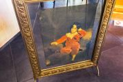 brass fire screen