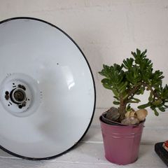 original Dutch Philips industrial pendant light