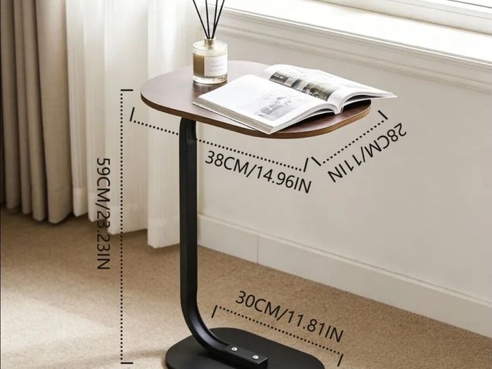 Modelen coffee table fits under bed and sofa very light and durable brand new in box