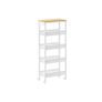 Narrow Trolley with 5 levels on castors Image 2