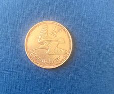 Irish Farthing From 1941, Free Post