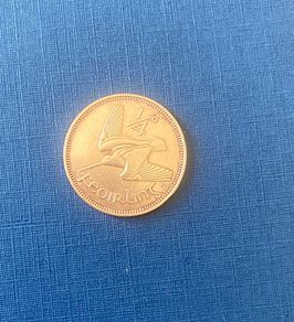 Irish Farthing From 1941, Free Post