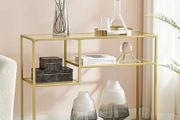 Gold Console table