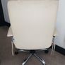 Cream Swivel Office / Desk Chair with Cushion Image 2