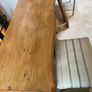 Lovely Solid Pine Dressing Table - Study Table & Stool - Can Deliver Image 2