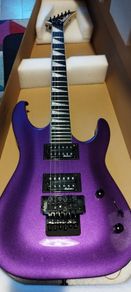 Jackson Dinky 32 Pavo Purple with Upgrades .