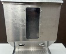 Stainless steel dispenser
