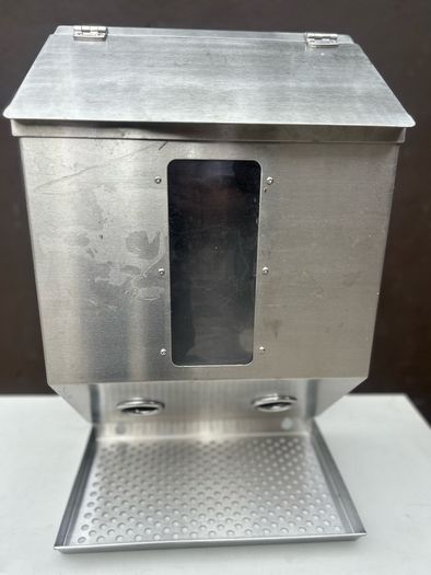 Stainless steel dispenser