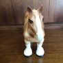 Shire horse caramel color ornament Image 3