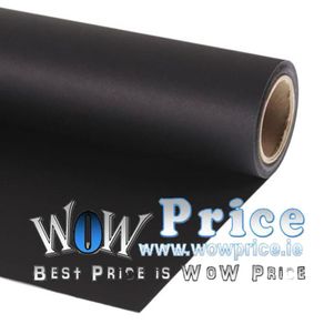 1.35 x11m Falcon Eyes Paper Background Black
