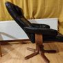 Black Recliner Image 3