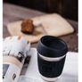 Funk My World - Black Eco-Friendly Travel Mug Borosilicate Glass - 12oz Barrister Friendly Image 8