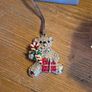 2019 Newbridge Silverware Christmas Bear Ornament, Silver Plated, Mint Condition, Original Packaging Image 10